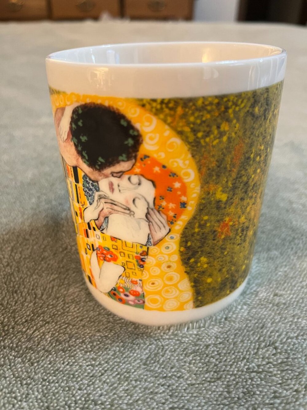 Vintage Chaleur Masters Collection Romantics Mug D. Burrows Rare KLIMT The Kiss